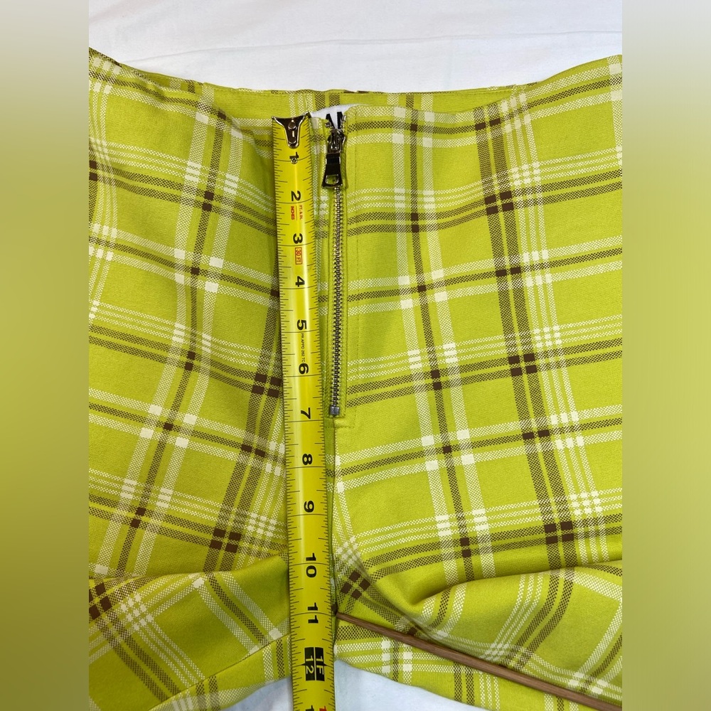 I.Am.Gia pants Polaris High Rise Plaid Pant‎ Zip Front Size Medium - Picture 7 of 16